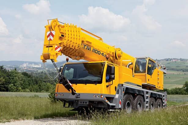 Аренда автокрана Liebherr LTM 1100 100 тонн