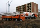 Аренда автобетононасоса КАМАЗ АБН 75.42 в Москве