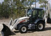 Аренда экскаватора-погрузчика Terex 860 в Москве