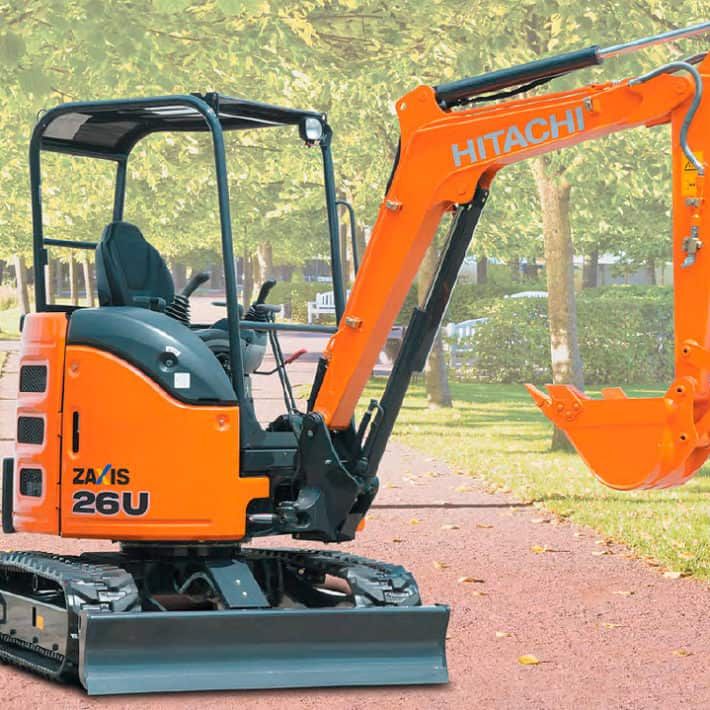 Аренда мини экскаватора Hyundai R35Z 78 в Москве