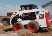 Аренда мини-погрузчика Bobcat S150 в Москве