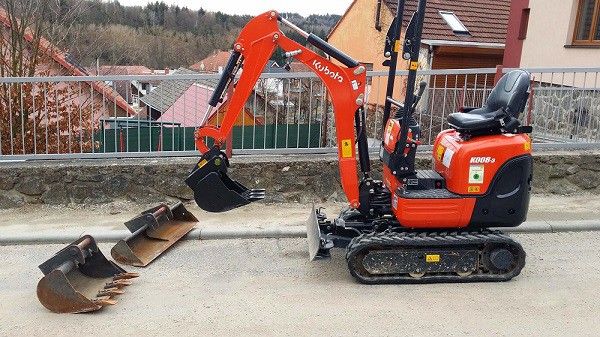 Аренда мини экскаватора Kubota K008 5 в Москве и МО