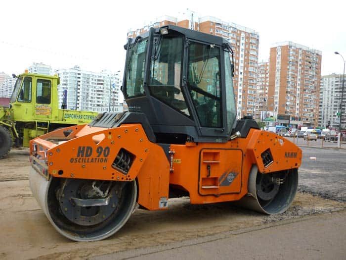 Аренда катка Hamm HD 90 9,5 тонн в Москве и МО