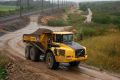 Аренда сочлененного самосвала Volvo A35D в Москве