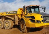 Аренда сочлененного самосвала Volvo A30 в Москве
