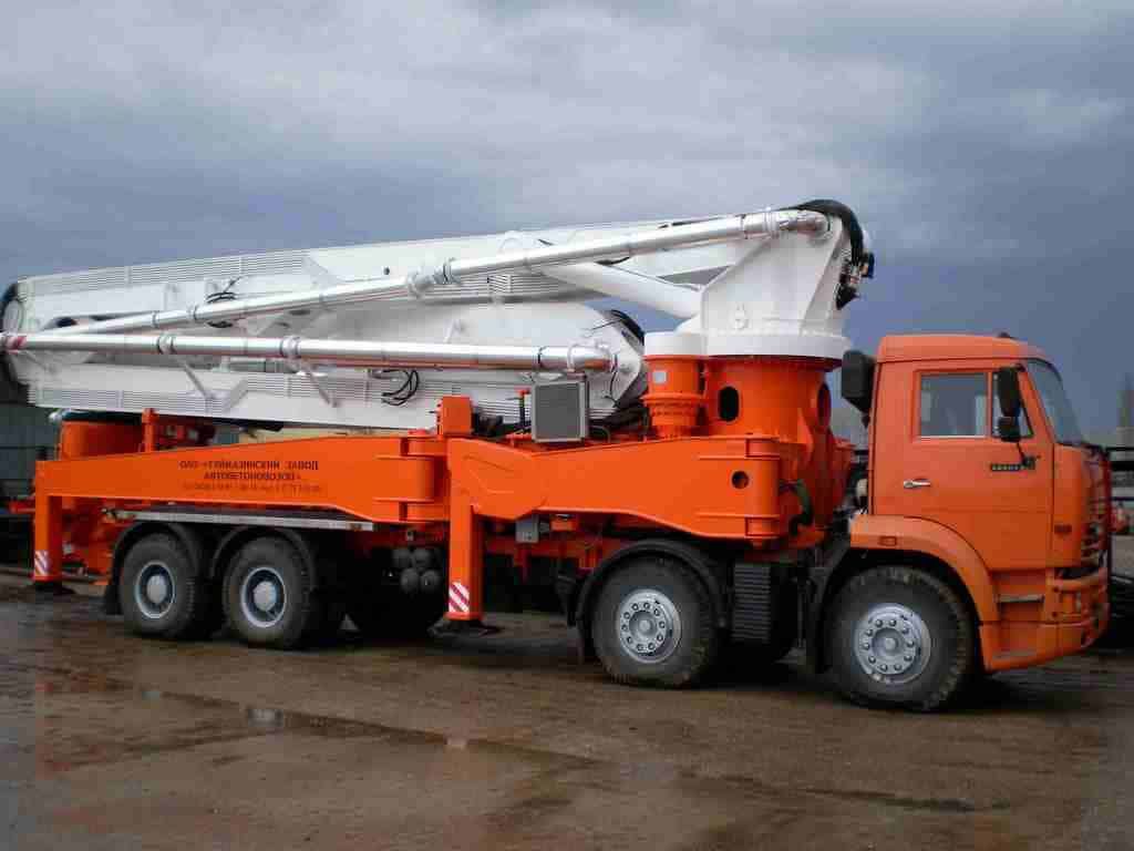 Аренда автобетононасоса КАМАЗ АБН 75.42 в Москве
