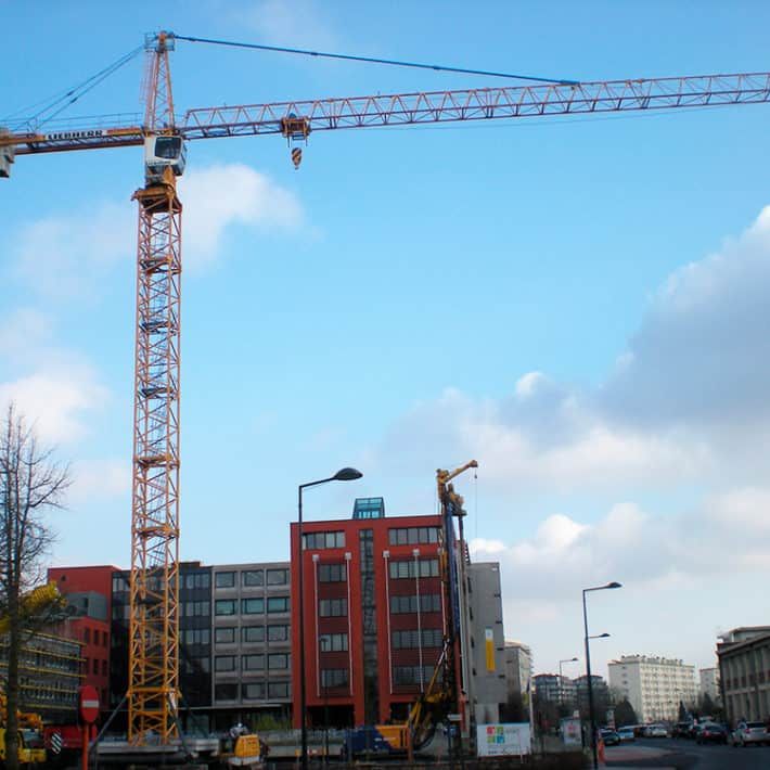 Аренда крана Liebherr 154EC-H10 в Москве и области