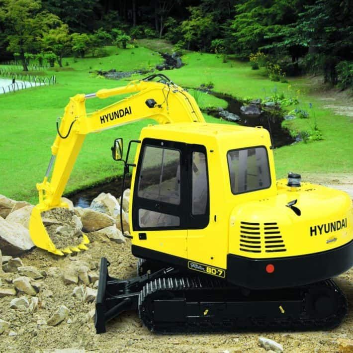 Аренда мини экскаватора Yanmar VIO 57 в Москве и МО