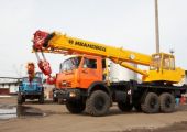 Аренда автокрана Ивановец 16 тонн в Москве