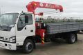 Аренда крана-манипулятора ISUZU NQR75 в Москве
