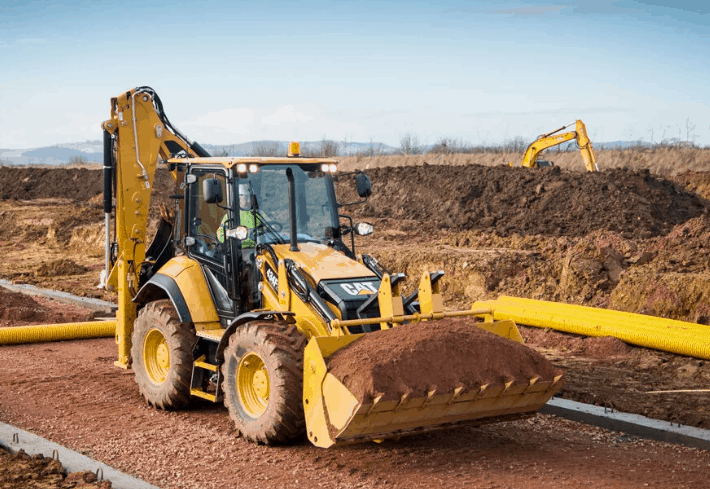 Аренда экскаватора-погрузчика JCB 4CX в Москве